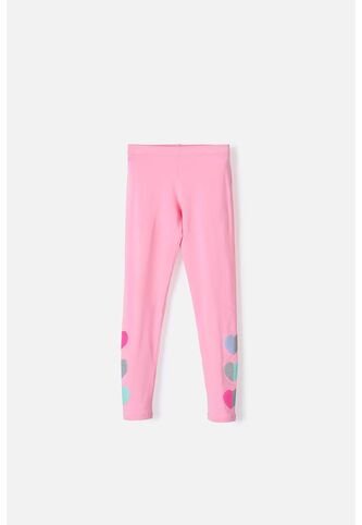 Leggins De Mic Con Estampado Rosado Para Niña 10 MARCA MIC