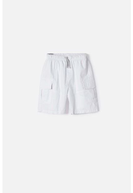 Bermuda De Mic Con Cordón Blanco Para Niño 4