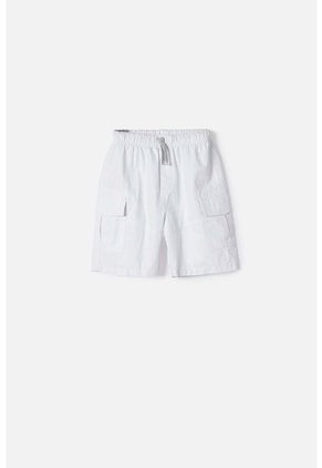 Bermuda De Mic Con Cordón Blanco Para Niño 4