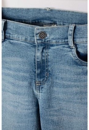 Jean De Mic Bota Amplia Azul Para Niña 8