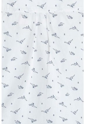 Camisa Mic Blanca Manga Larga Para Niño 12