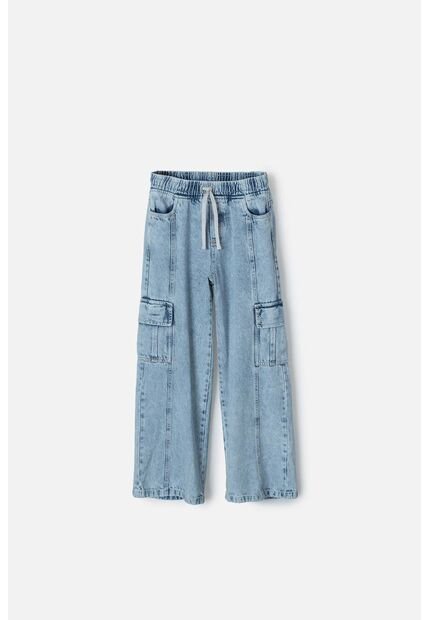 Jean De Mic Azul Claro Para Niña 12