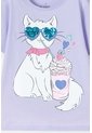 Camiseta De Mic Manga Corta Lila Para Niña 12 de MARCA MIC