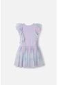 Vestido De Mic Con Falda En Tull Morado Para Niña 10 de MARCA MIC