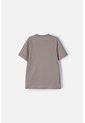 Camiseta  De Mic Manga Corta Taupe Para Niño 10 de MARCA MIC