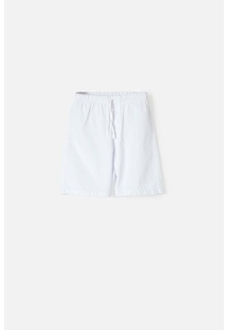 Bermuda De Mic Con Cordón Blanca Para Niño 4 MARCA MIC