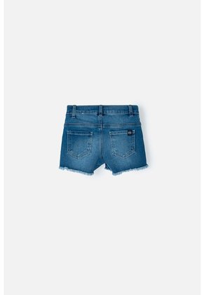 Short De Mic Indigo Medio Para Niña 8