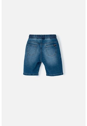 Bermuda De Mic Indigo Medio Para Niño 4