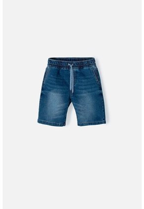 Bermuda De Mic Indigo Medio Para Niño 6