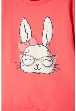 Buzo De Mic Cerrado Coral Para Niña 8