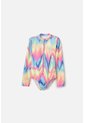 Vestido De Baño Mic De Manga Larga Multicolor Para Niña 12 de MARCA MIC