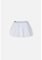 Falda De Mic Corta Blanco Para Niña 4 de MARCA MIC