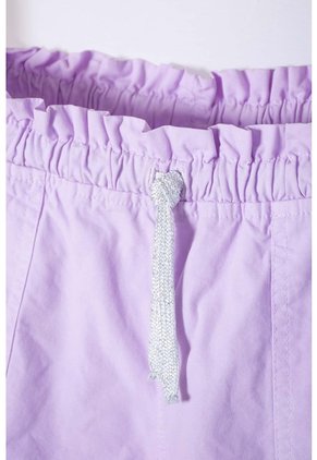 Short De Mic Con Cordón Morado Para Niña 4