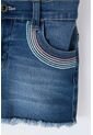Short De Mic Indigo Medio Para Niña 10 de MARCA MIC