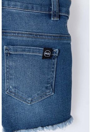 Short De Mic Indigo Medio Para Niña 10