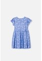 Vestido De Mic Manga Corta Azul Para Niña 10 de MARCA MIC