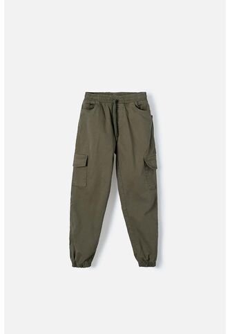 Pantalón De Mic Con Cordón Verde Para Niño 10 MARCA MIC