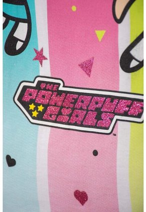 Pijama De Las Chicas Superpoderosas Blanco Y Negro Para Niña 12