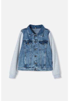 Chaqueta De Mic Con Capucha Tono Medio Para Niño 4