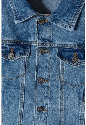 Chaqueta De Mic Con Capucha Tono Medio Para Niño 4