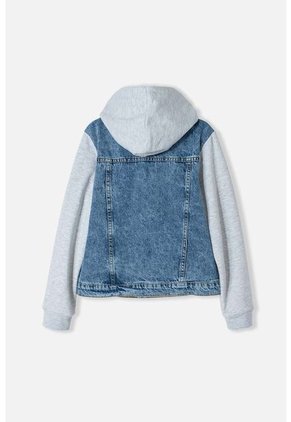 Chaqueta De Mic Con Capucha Tono Medio Para Niño 4
