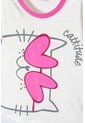 Pijama De Mic 3 Piezas Marfil Y Rosado Para Niña 6 de MARCA MIC