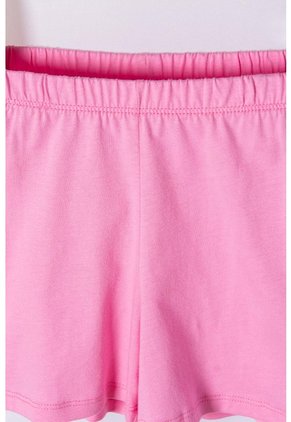 Pijama De Mic 3 Piezas Marfil Y Rosado Para Niña 6