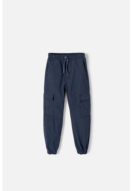 Jogger De Mic Con Cordón Azul Para Niño 8