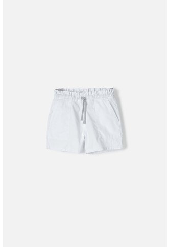 Short De Mic Con Cordón Blanco Para Niña 8 MARCA MIC