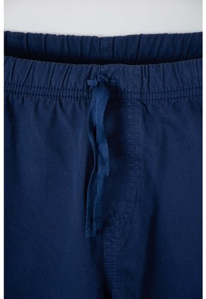 Bermuda De Mic  Con Bolsillos Azul Para Niño 8
