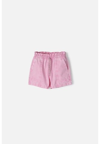 Short De Mic Con Cordón Rosado Para Niña 12 MARCA MIC