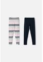 Pack X2 Leggins De Mic Multicolor Para Niña 8 de MARCA MIC