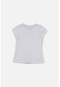 Camiseta De Mic Manga Corta Blanco Para Niña 8 de MARCA MIC