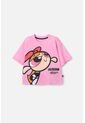 Camiseta De Las Chicas Superpoderosas Rosado Para Niña 8 de MARCA MIC