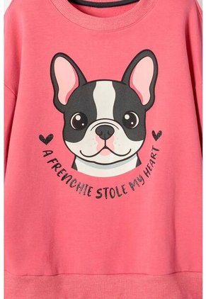 Buzo De Mic Cerrado Rosado Para Niña 14