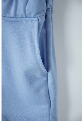 Short De Mic Con Cordón Azul Para Niña 10