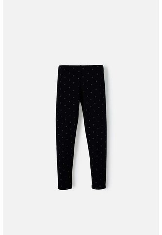 Leggins De Mic Con Cintura Elastica Negro Para Niña 10 MARCA MIC