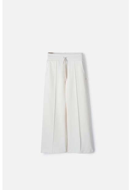 Jogger Mic Con Cordón Marfil Para Niña 10