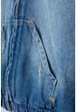 Chaqueta Mic En Denim Azul Medio Con Apliques De Estrellas Para Niña 6 de MARCA MIC