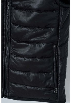 Chaleco De Mic Con Cierre Frontal Negro Para Niño 12