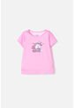 Camiseta De Mic Manga Corta Rosada Para Niña 12 de MARCA MIC