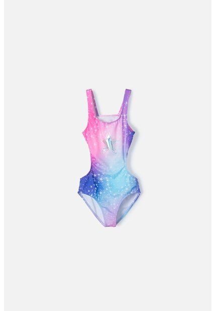 Vestido De Baño Mic Multicolor Para Niña 6