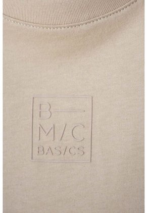 Camiseta De Mic Manga Corta Caqui Para Niño 4