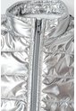 Chaleco Mic Color Plata Con Cierre Frontal Para Niña 4 de MARCA MIC
