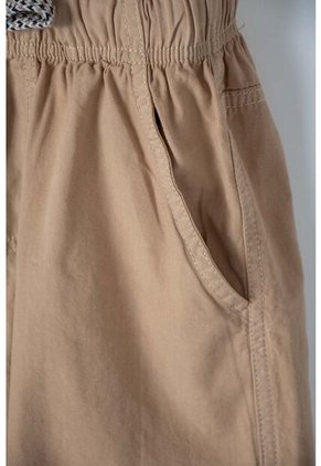 Bermuda De Mic Con Cordón Caqui Para Niño 4