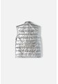 Chaleco Mic Color Plata Con Cierre Frontal Para Niña 4 de MARCA MIC