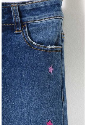 Jean De Mic Con Estrellas Azul Para Niña 10