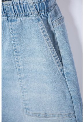 Short De Mic Con Cordón Azul Para Niña 4