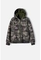 Chaqueta De Mic Con Cierre Verde Militar Para Niño 12 de MARCA MIC