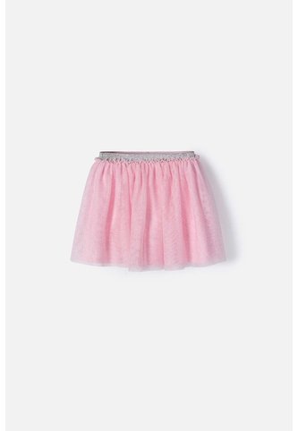 Falda De Mic Corta Rosada Para Niña 12 MARCA MIC